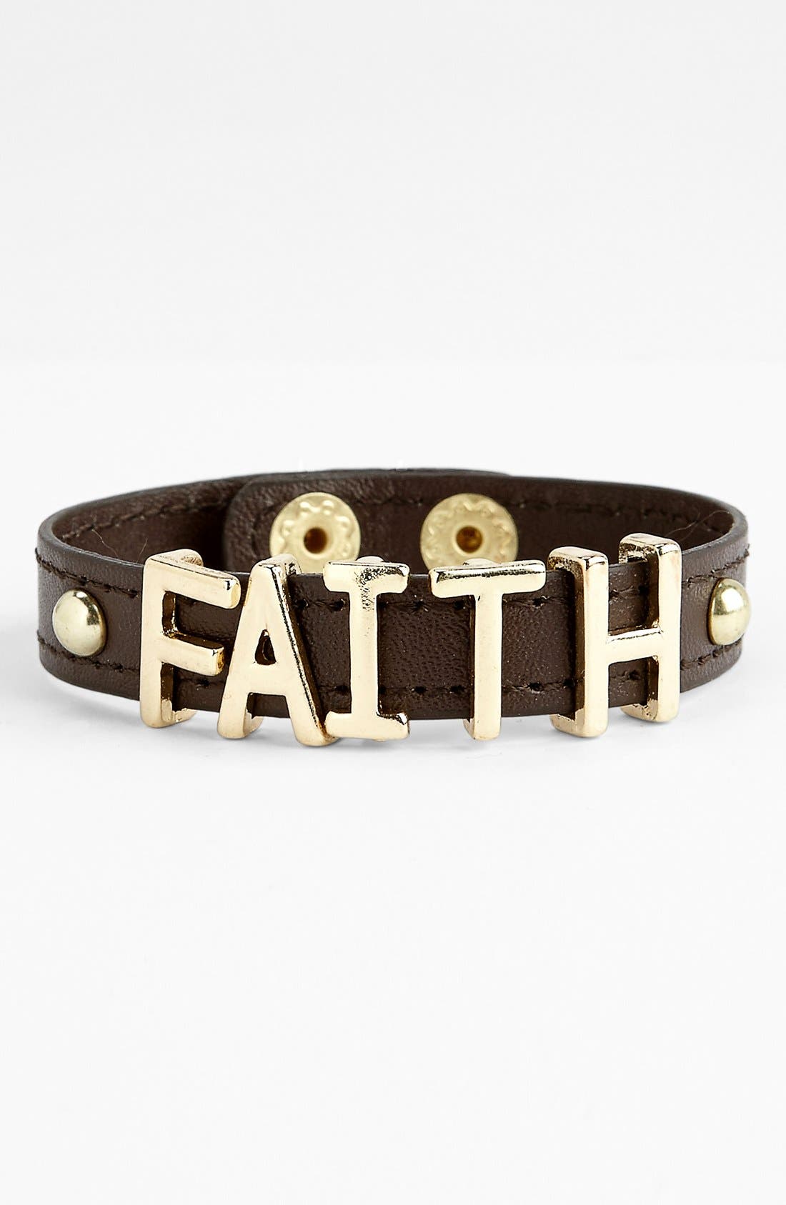Kool Konnections 'Faith' Cuff Bracelet (Juniors) Nordstrom