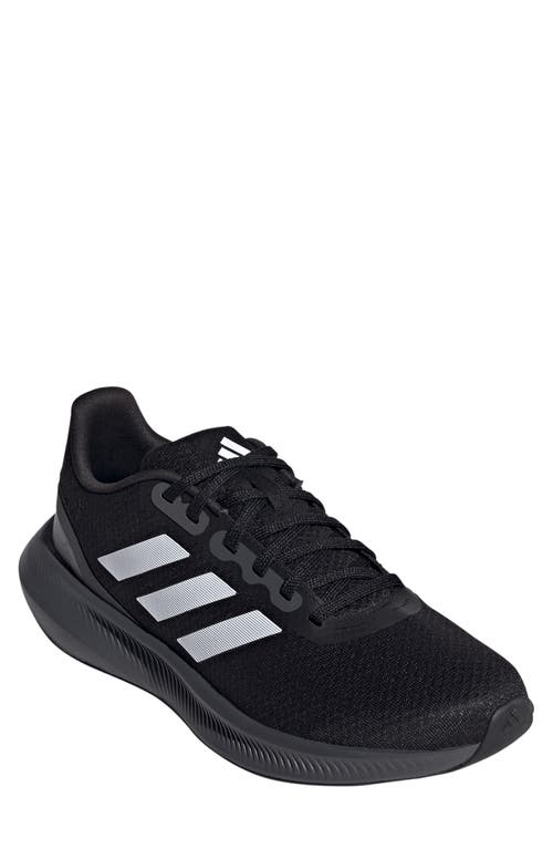 Shop Adidas Originals Adidas Runfalcon 3.0 Sneaker In Black/white/grey 5