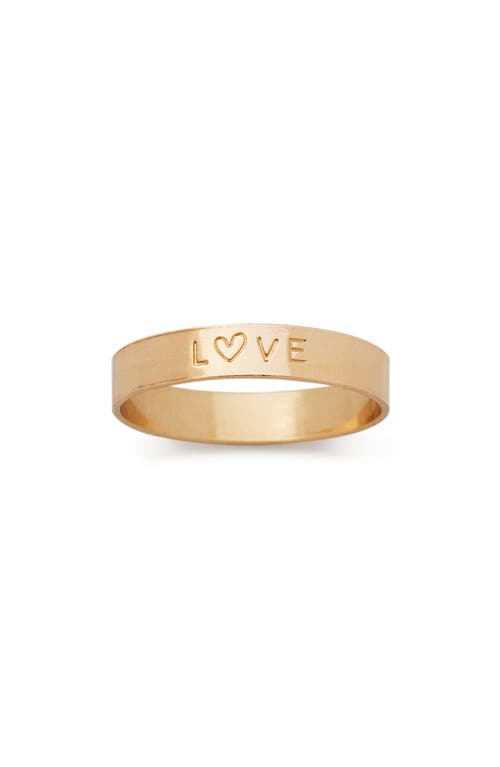 Amara Love Ring in Gold