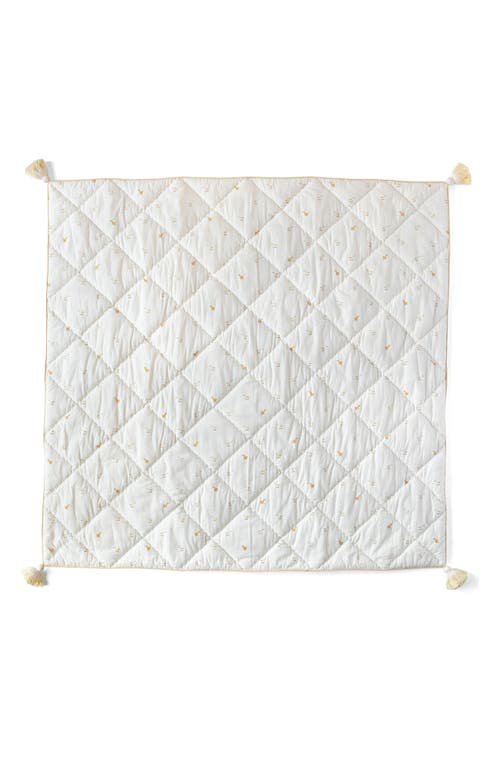Pehr Quilted Nursery Blanket in Duck/Yellow at Nordstrom