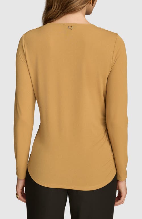 DONNA KARAN DONNA KARAN NEW YORK COWL NECK TOP
