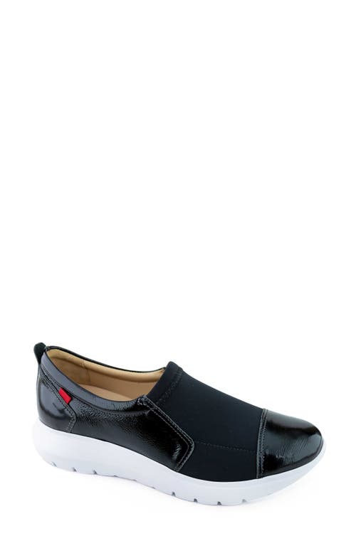 Shop Marc Joseph New York Jay Street Slip-on Sneaker In Black Svelte Patent