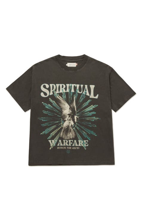 Spiritual Conflict Graphic T-Shirt