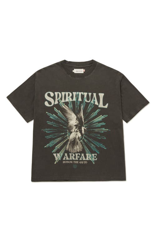 HONOR THE GIFT Spiritual Conflict Graphic T-Shirt Black at Nordstrom,