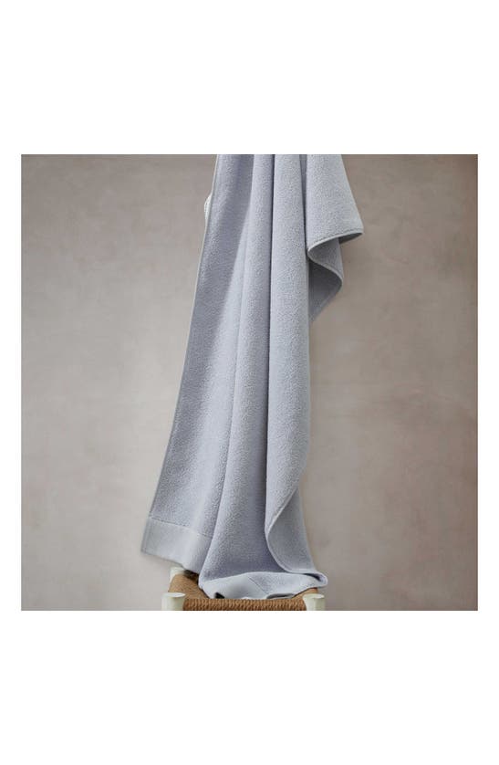 Calvin Klein Entwine 3-piece Towel Set In Pastel Blue