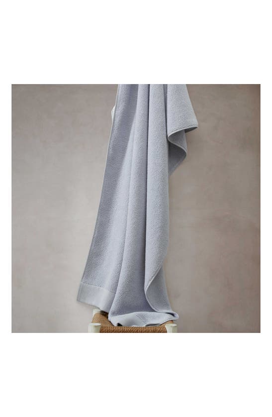 Shop Calvin Klein Entwine 3-piece Towel Set In Pastel Blue