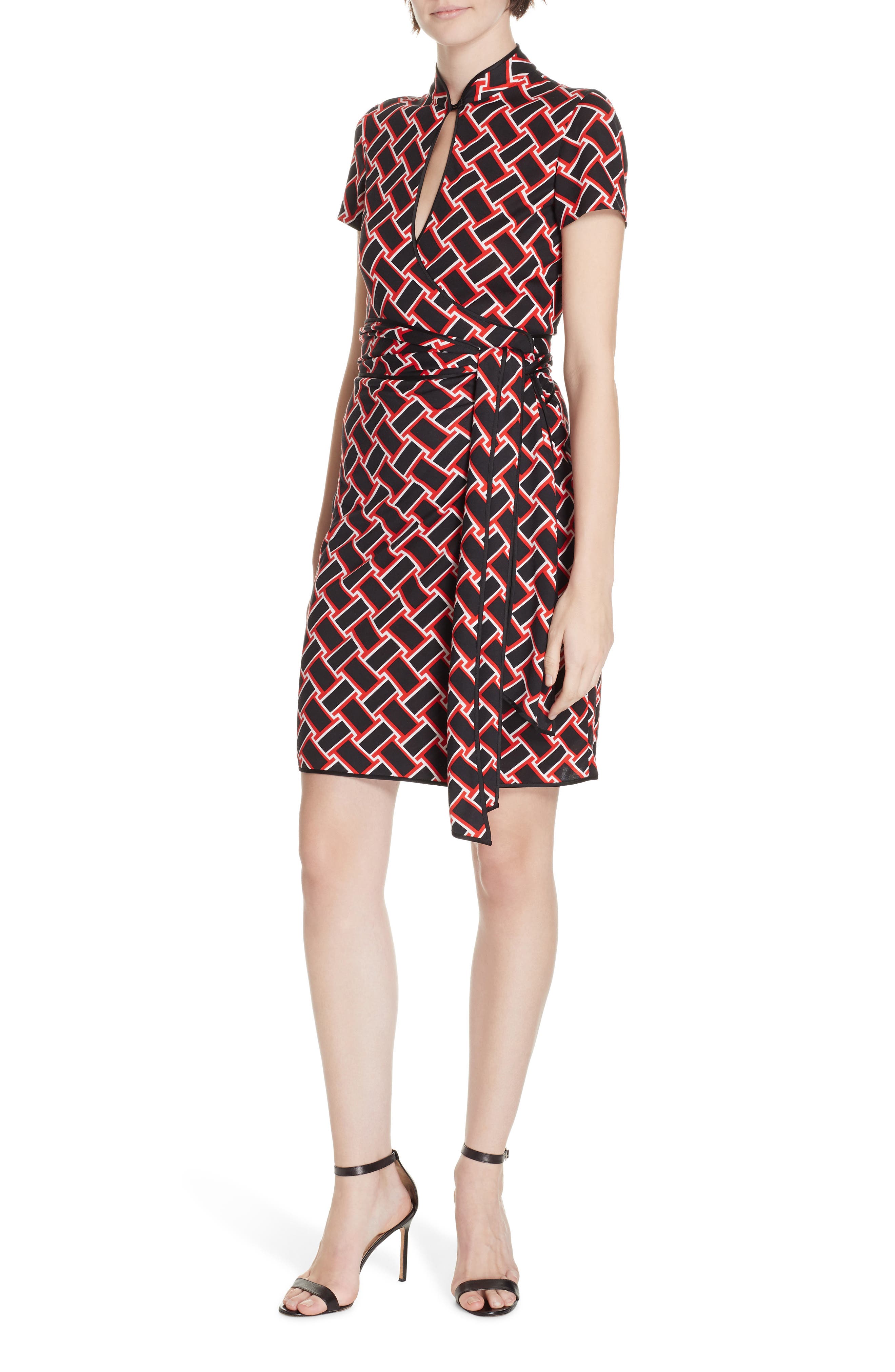 dvf jovie wrap dress