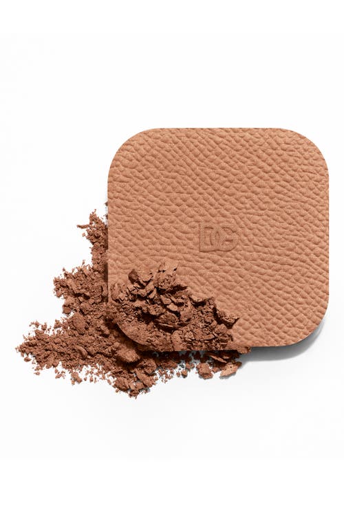 Dolce & Gabbana Dolce&gabbana Face & Eyes Match Lasting Bronzer & Eyeshadow Powder In Light Medium
