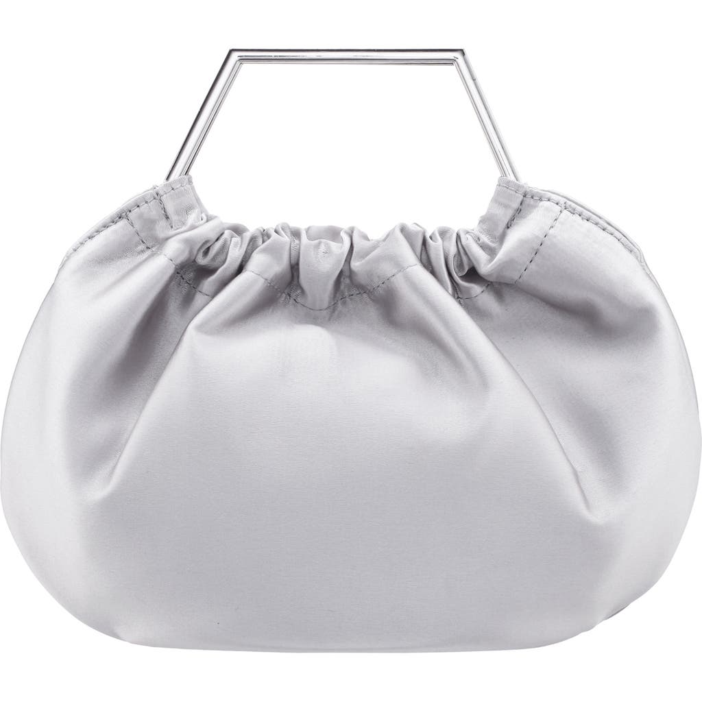 Nina Allison Clutch In Silver