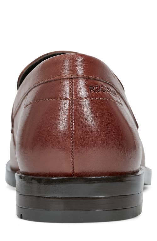 Rockport Men's Modern Prep Penny Shoes In Dark Natural