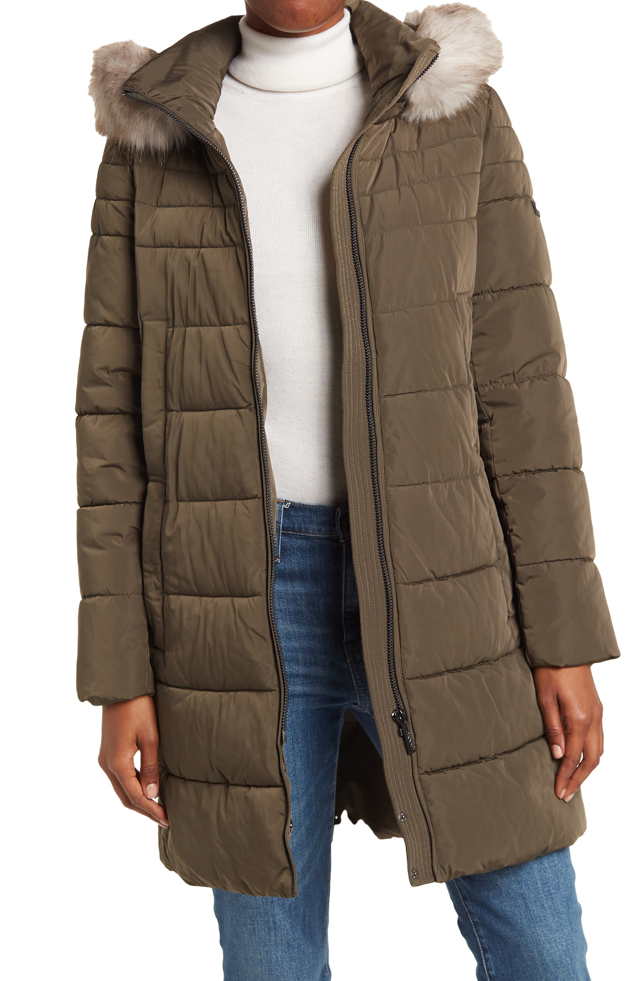 dkny parka coat