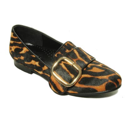 Vaneli Giff Genuine Calf Hair Loafer, Brown