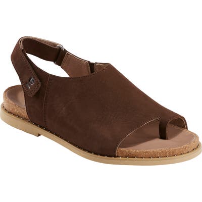 Earth Slingback Sandal, Brown