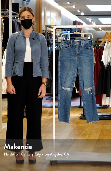 Good American Good Curve High Waist Raw 