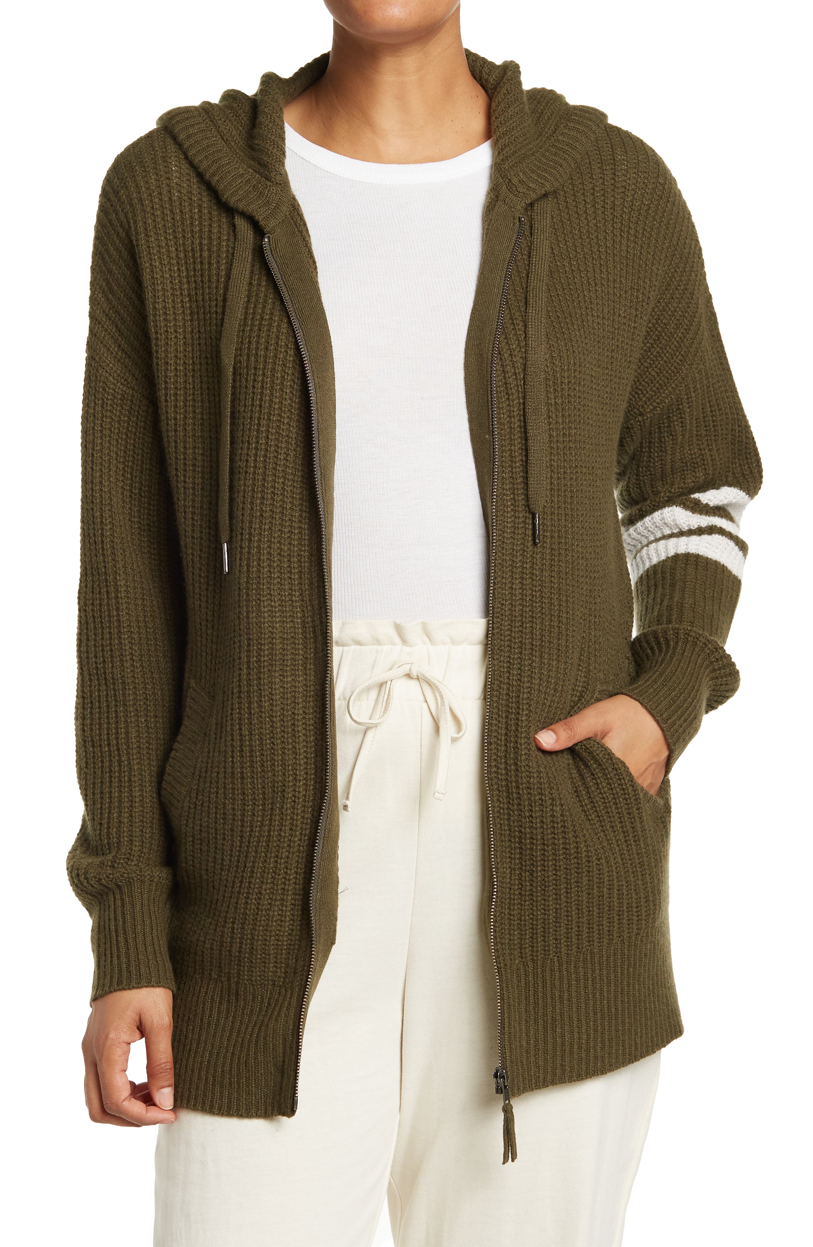 cashmere moletom com capuz nordstrom