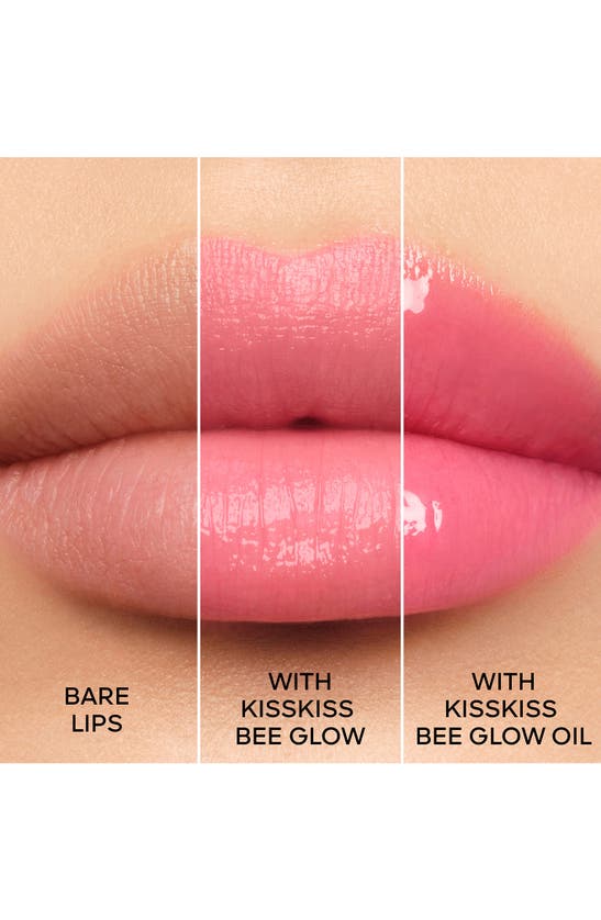 Shop Guerlain Kisskiss Bee Glow Tinted Lip Balm In Pop Rose Glow