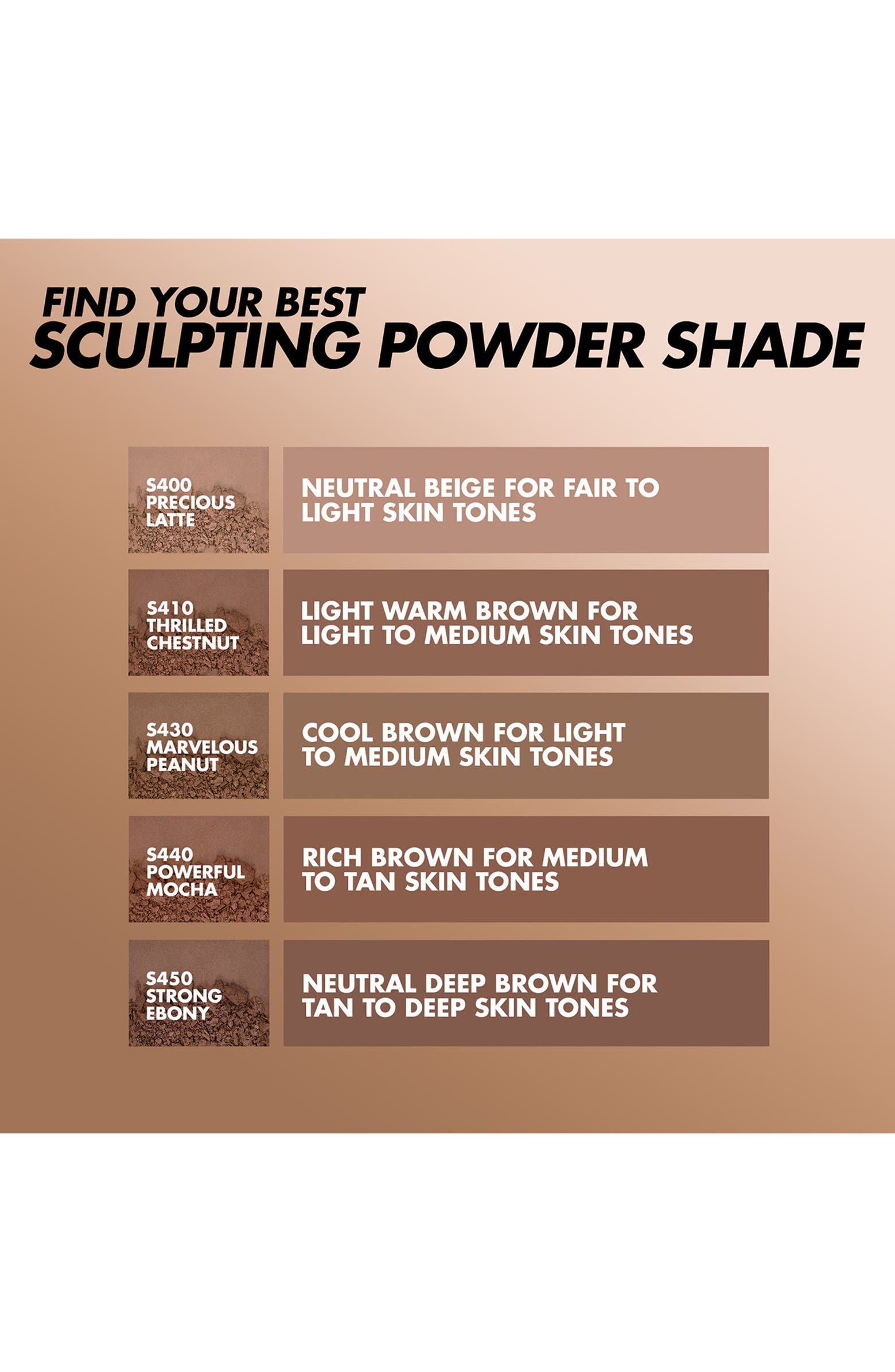 Make Up For Ever Artist Sculpt Longwear Skin-Fusing Powder Contour ...