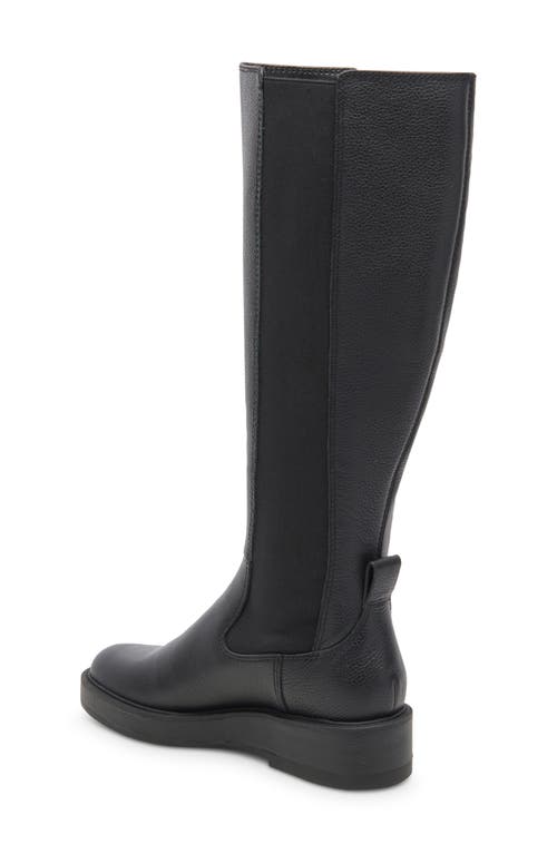 Dolce Vita Eamon Knee High Boot In Black Leather H2o