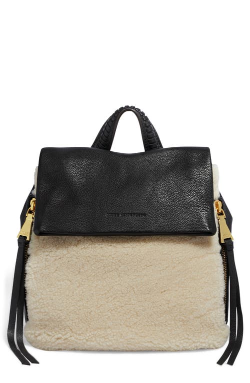 Aimee Kestenberg Bali Backpack in Natural Shearling Smart Closet