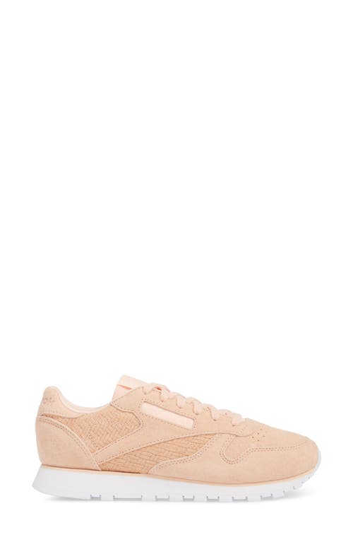 Shop Reebok X Maison Margiela Classic Leather Sneaker In Desert Dust/white