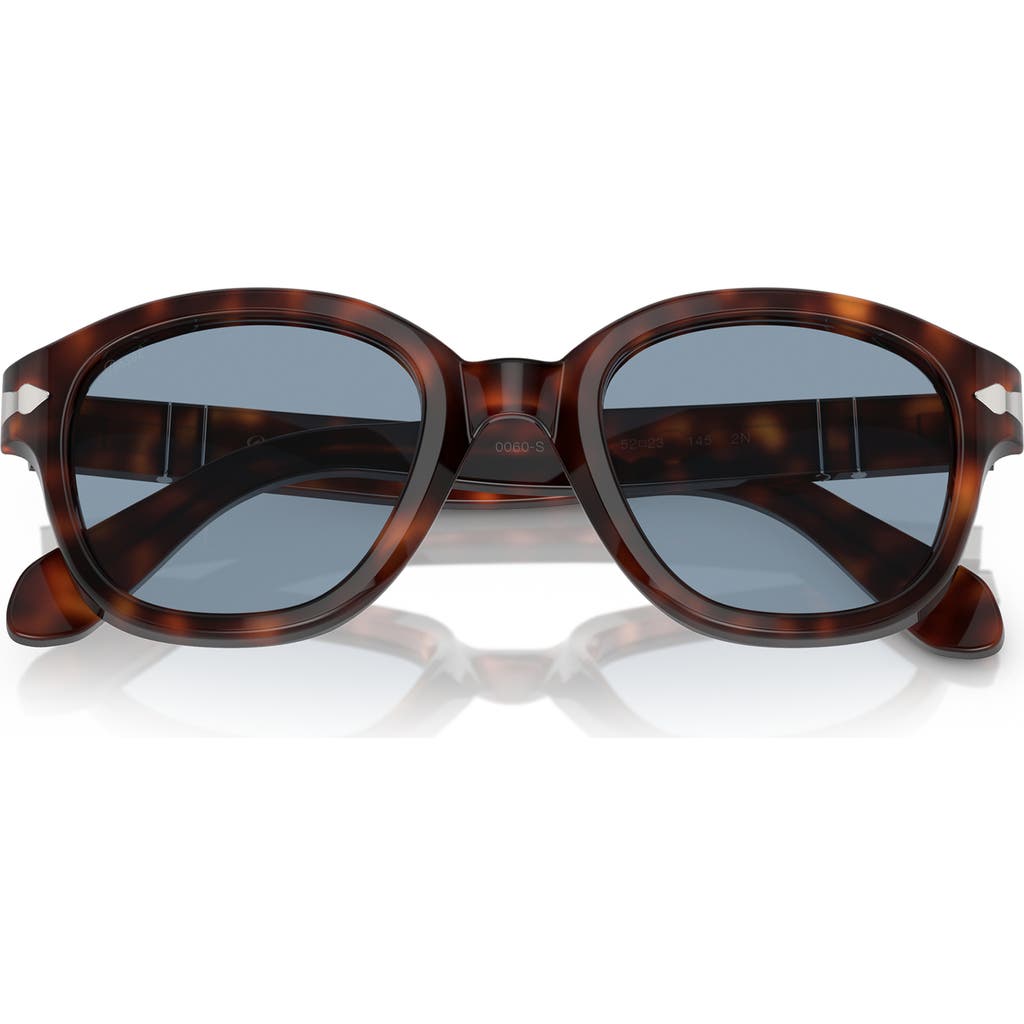 Persol 52mm Phantos Sunglasses In Havana/blue