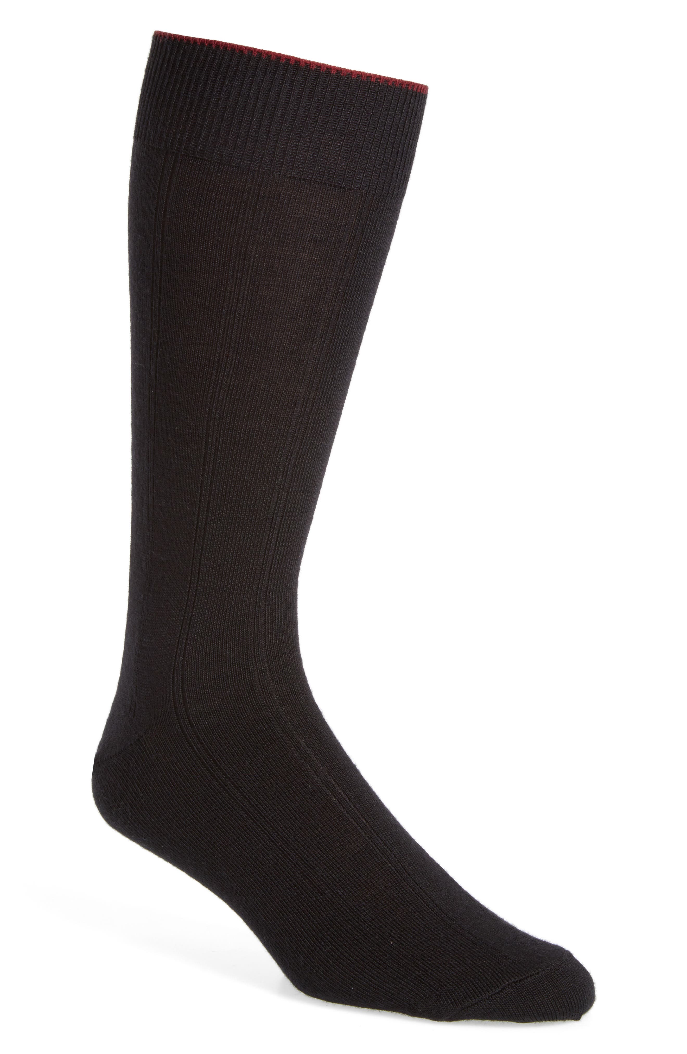 black dress socks