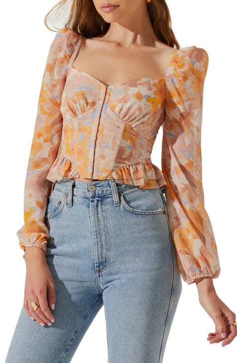 floral tops