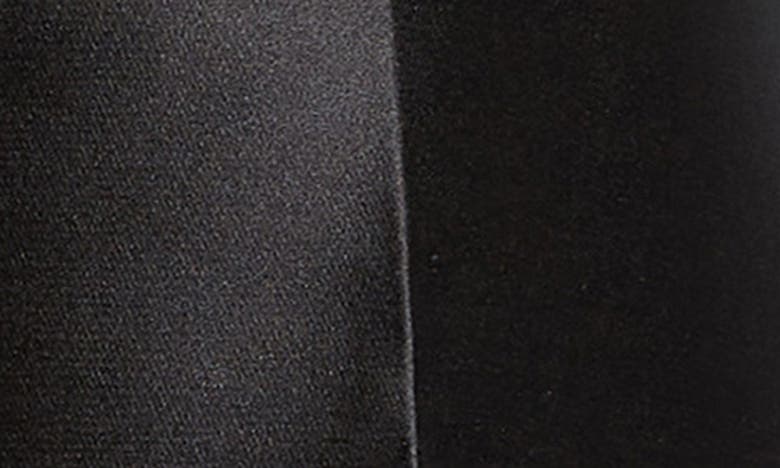 Shop Giambattista Valli Tux Pleated Satin Shorts In Black