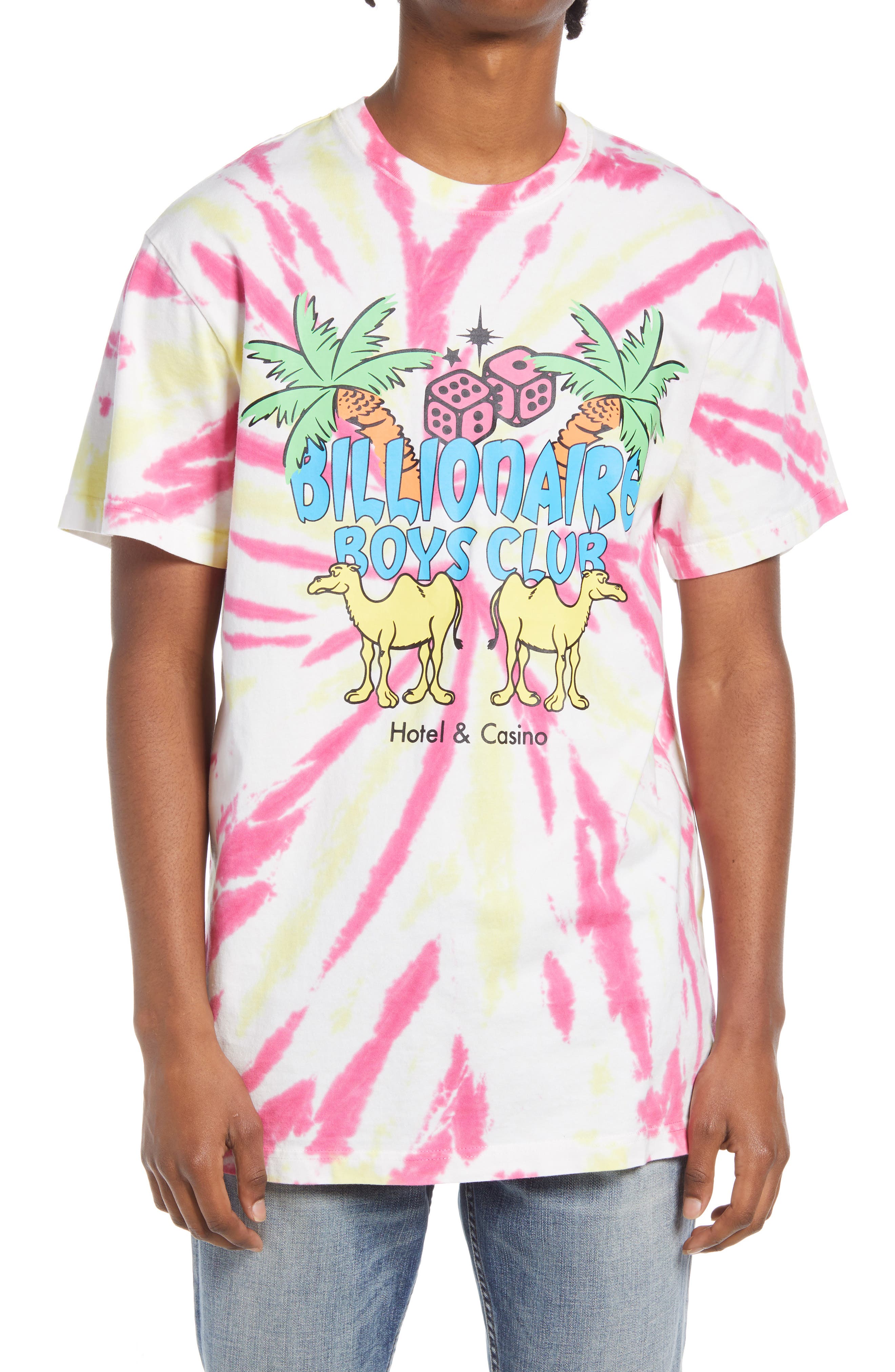 Billionaire Boys Club Men's Mirage Graphic Tee in Fandango Pink at Nordstrom, Size X-Large