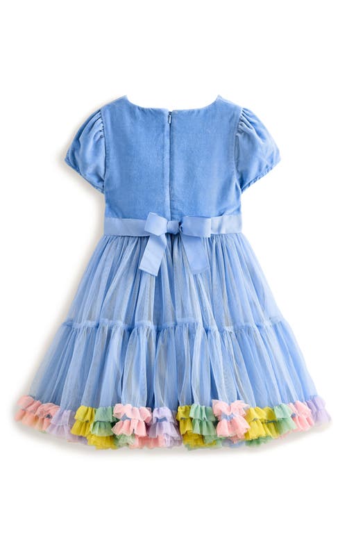 MINI BODEN MINI BODEN KIS' BETH VELVET BODICE TULLE PARTY DRESS 