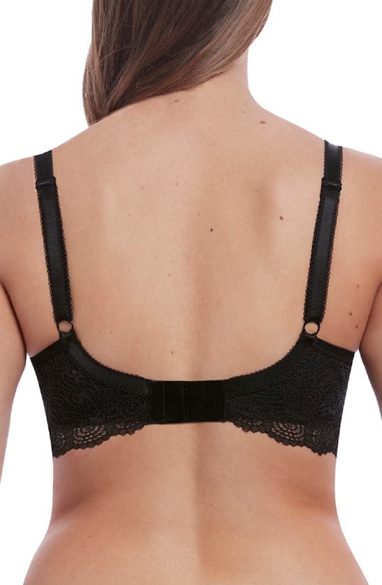 Freya Expression High Apex Underwire Plunge Bra In Black