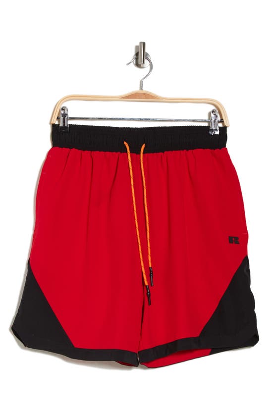 Shop Russell Athletic Ripstop Basketball Shorts In Red Coast