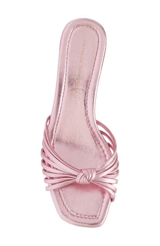 Shop Loeffler Randall Hazel Slide Sandal In Pink
