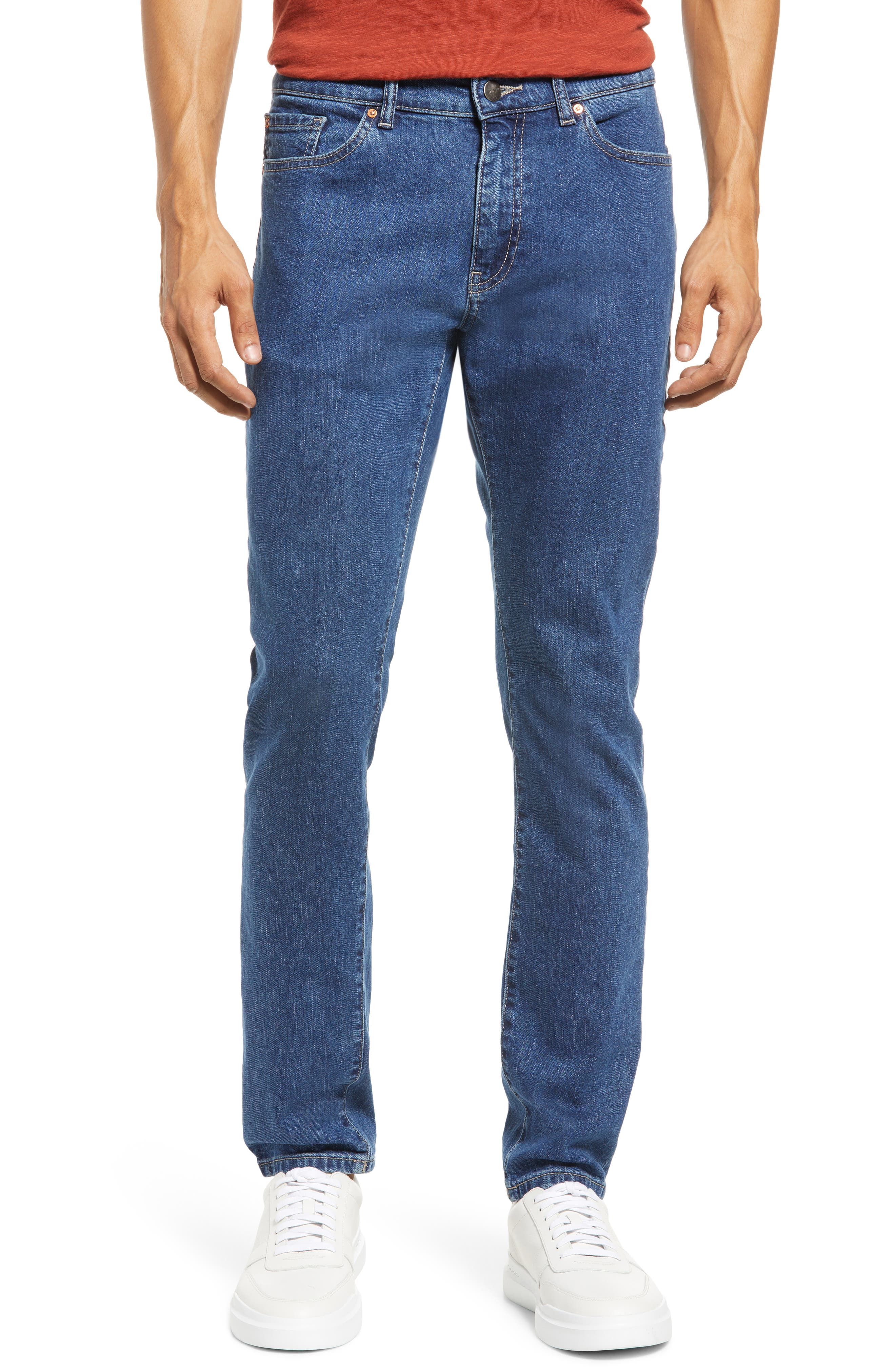 Warp+Weft HND Skinny Fit Jeans in Zion at Nordstrom, Size 28 x 30