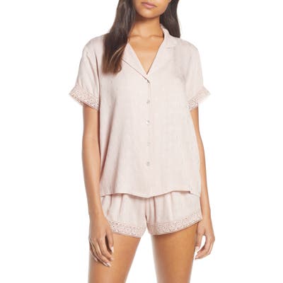 Flora Nikrooz Laurel Short Pajamas, Pink