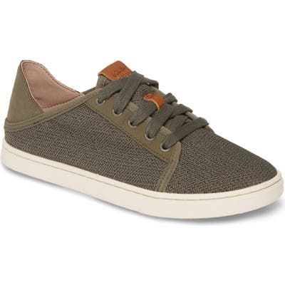 Olukai Pehuea Li Convertible Sneaker, Green
