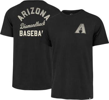 Women's '47 Gray Arizona Diamondbacks City Connect Retro Daze Ava Raglan 3/4-Sleeve T-Shirt Size: Small