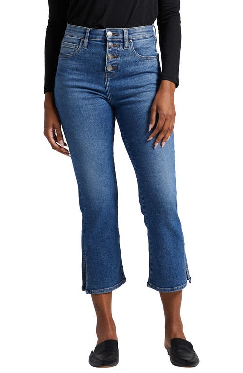 Jag Jeans Phoebe High Waist Crop Bootcut Jeans in Admiral Blue