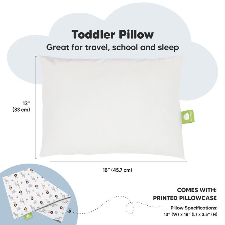 Shop Keababies Toddler Pillow With Pillowcase In The Wild