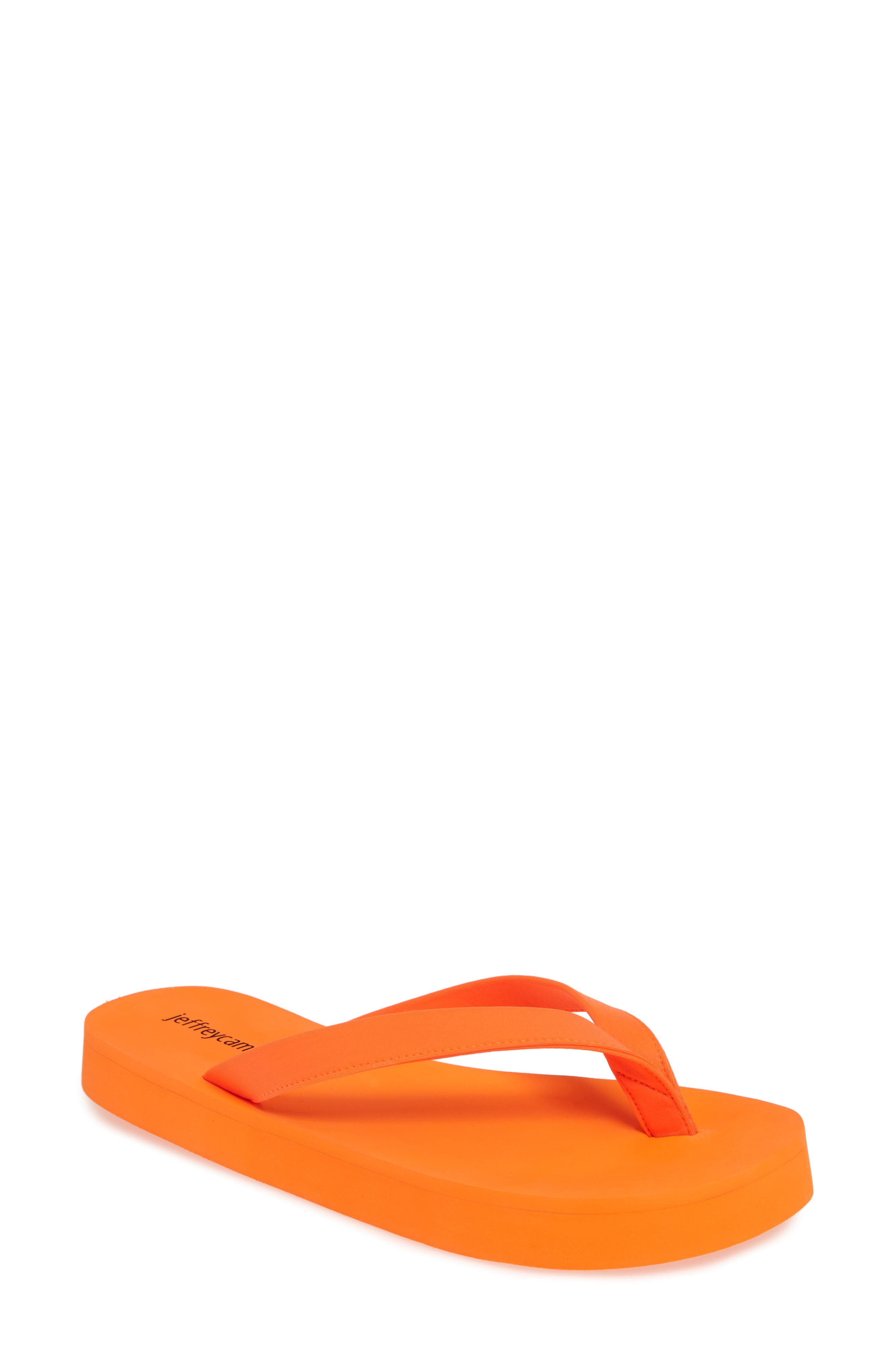 Jeffrey Campbell Surf Flip Flop, Orange