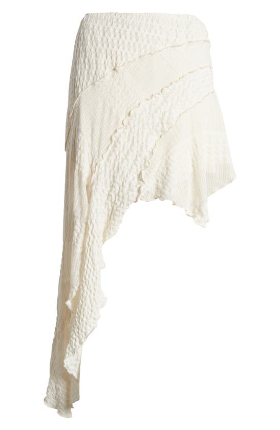 Shop Bdg Urban Outfitters Asymmetric Spliced Skirt In White
