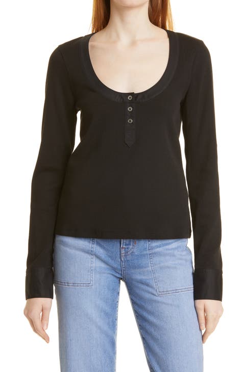 Women's Veronica Beard Long Sleeve Shirts | Nordstrom Rack