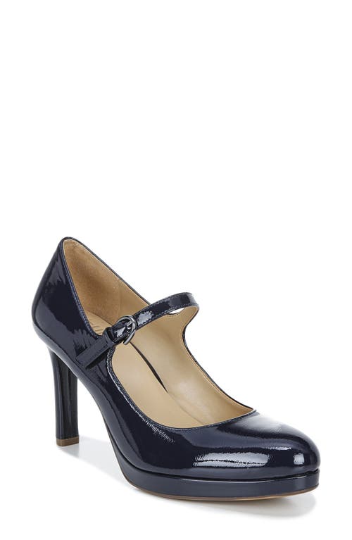 Naturalizer Talissa Platform Pump in Navy Patent Leather at Nordstrom, Size 7