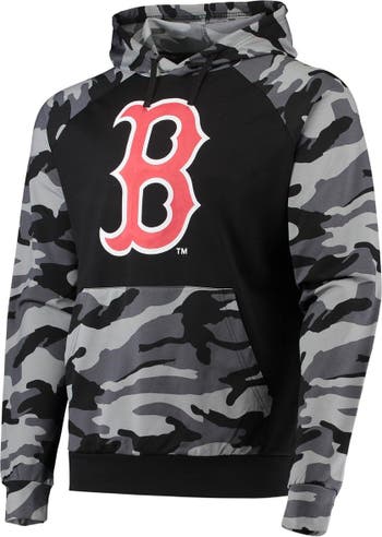 Men's FOCO Black St. Louis Cardinals Camo Raglan Pullover Hoodie