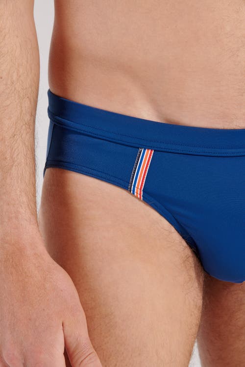 Hom Nautical Cup Mini Brief In Navy
