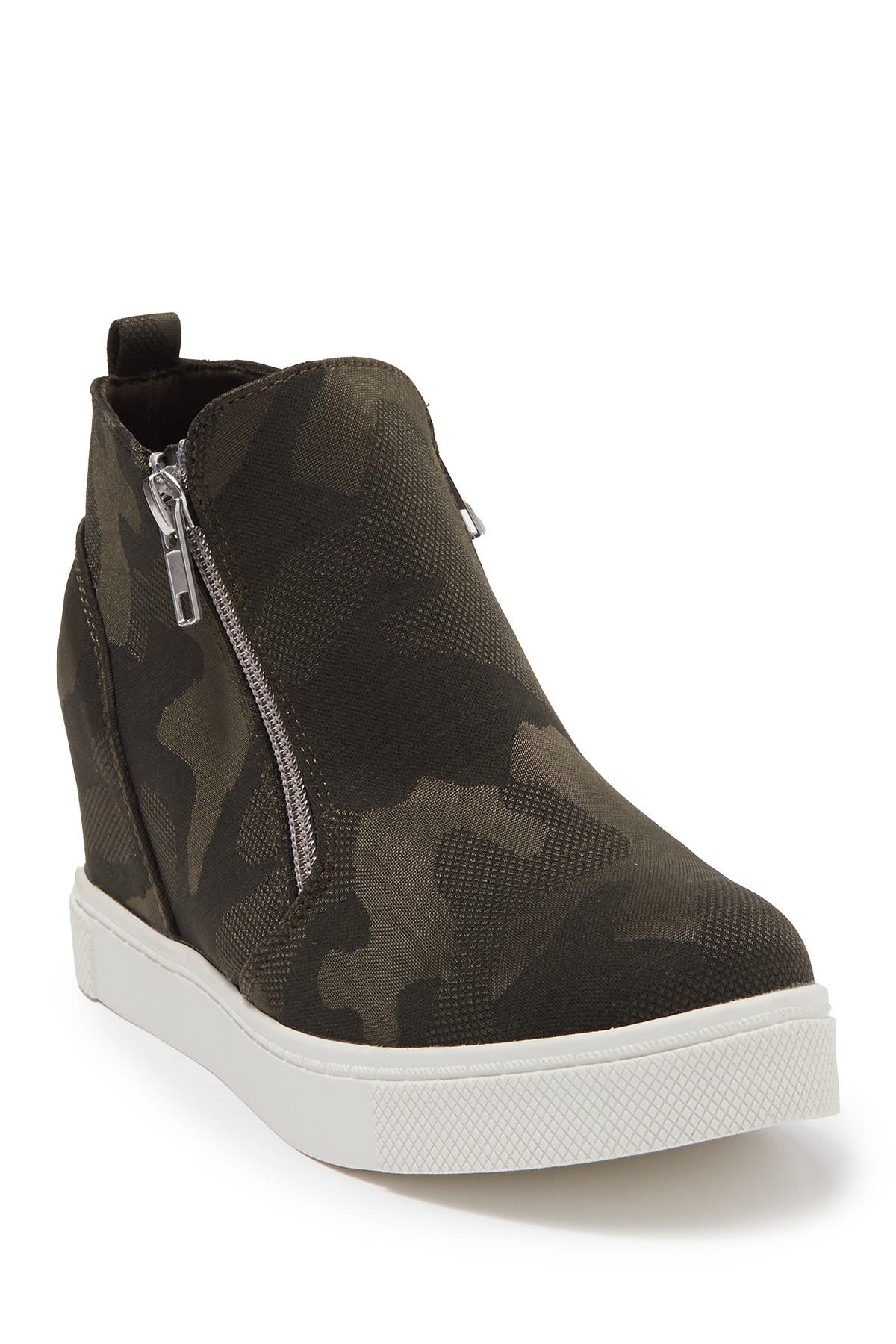 steve madden wedge high top sneakers
