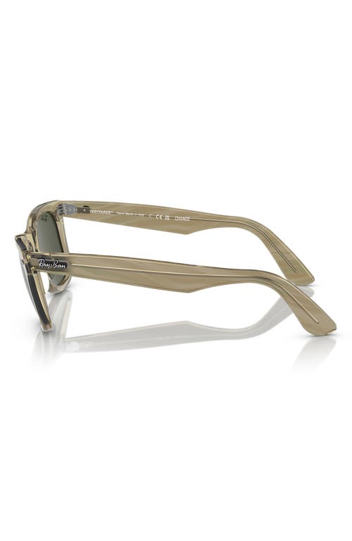 Ray Ban Original Wayfarer Square-frame Sunglasses In Grey/green