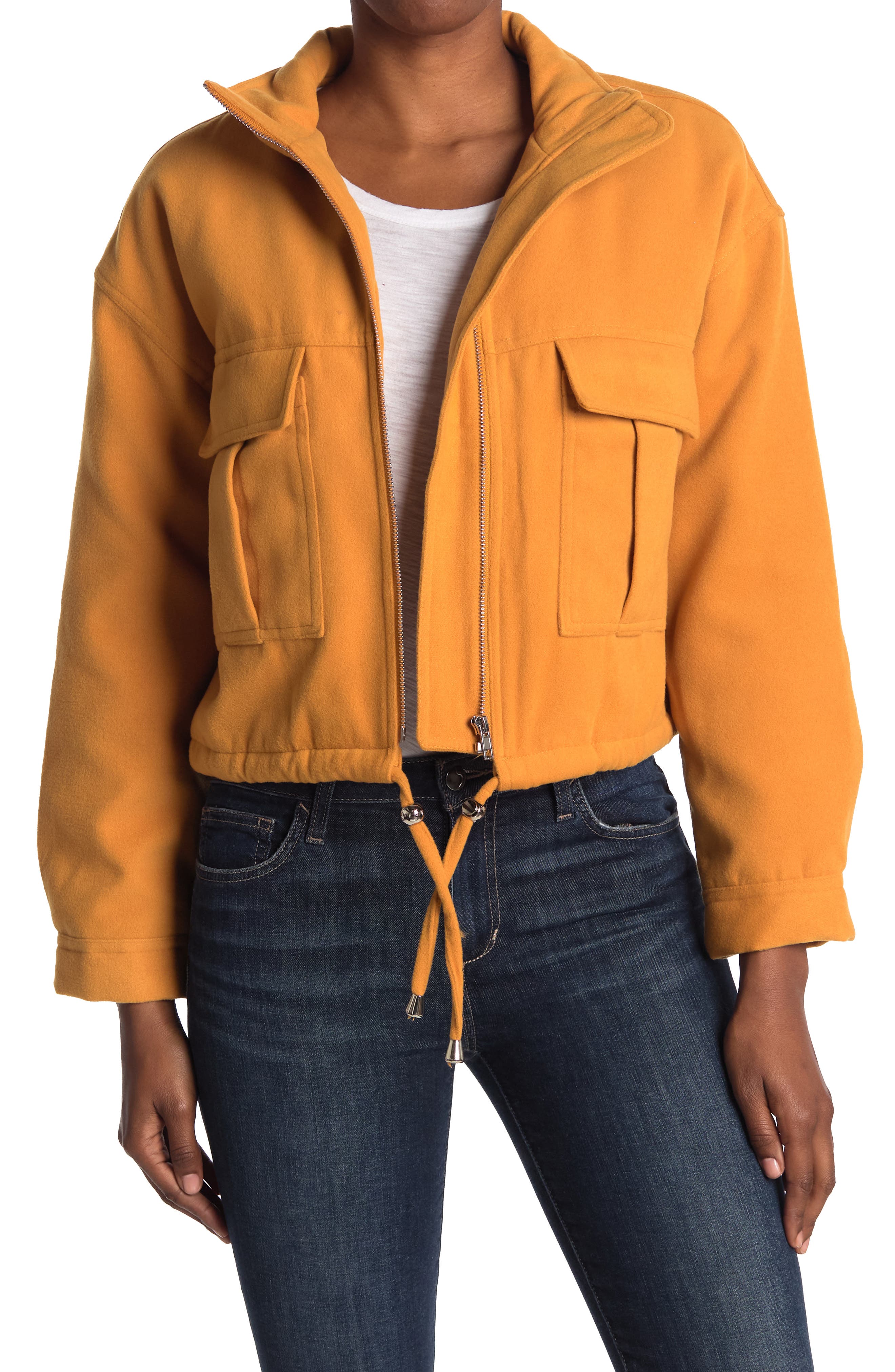 utility crop jacket