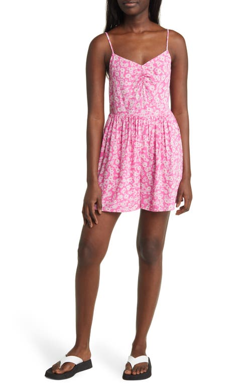 BP. Floral Romper Pink Daisy at Nordstrom,