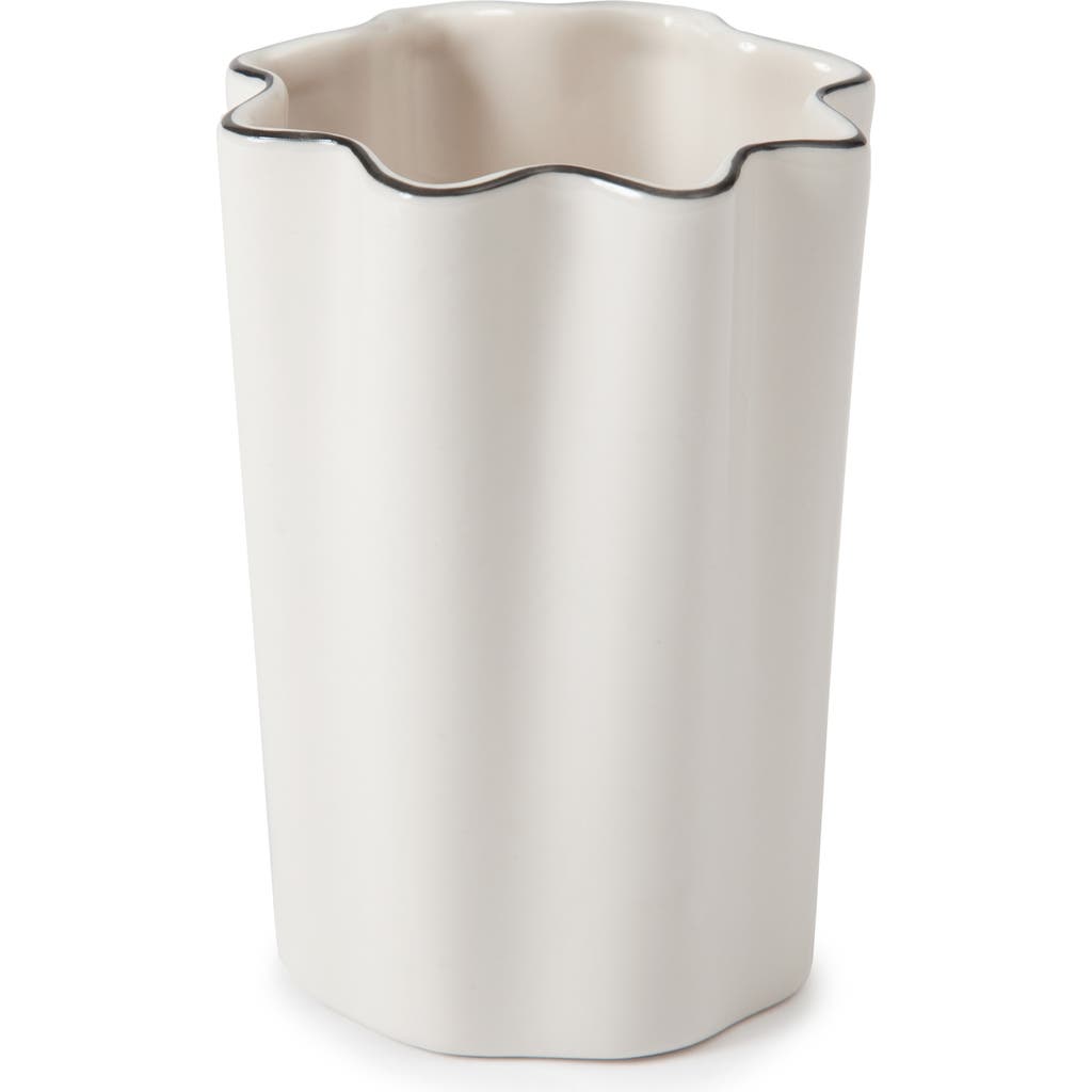 Kassatex Le Marais Tumbler In White/black